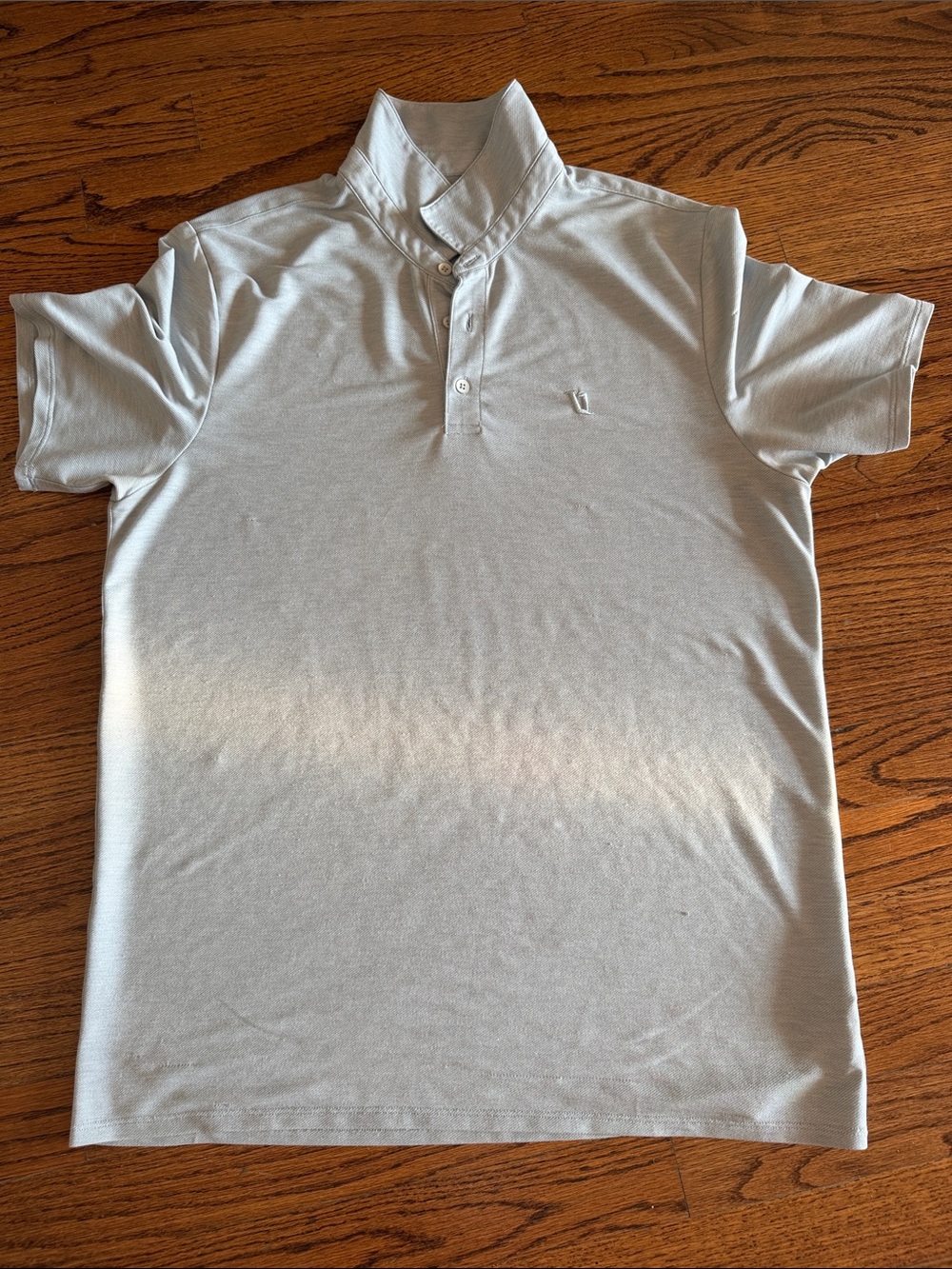 Vuori Light Gray Performance Polo